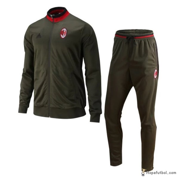 Chandal AC Milan 2016/17 Rojo Verde